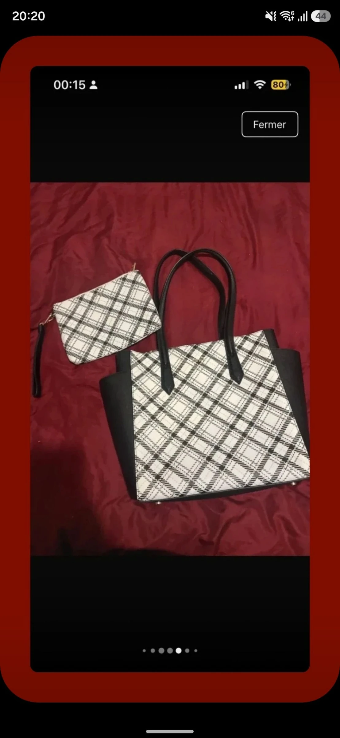 Sac DKNY en véritable cuir + pochette assortie - Très bon
état – photo 4